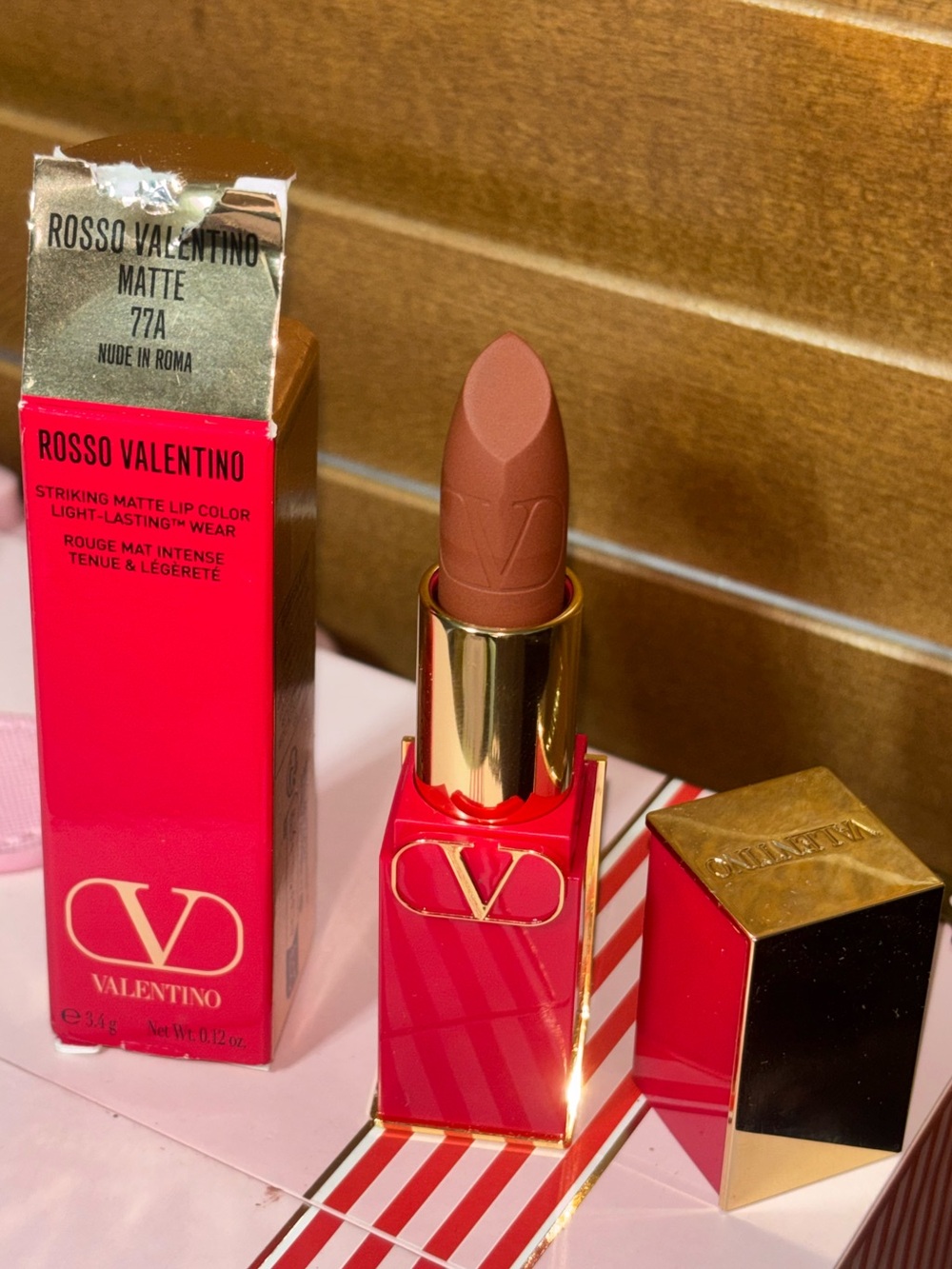Valentino Rosso Valentino Matte Lipstick - Picture 2 of 2